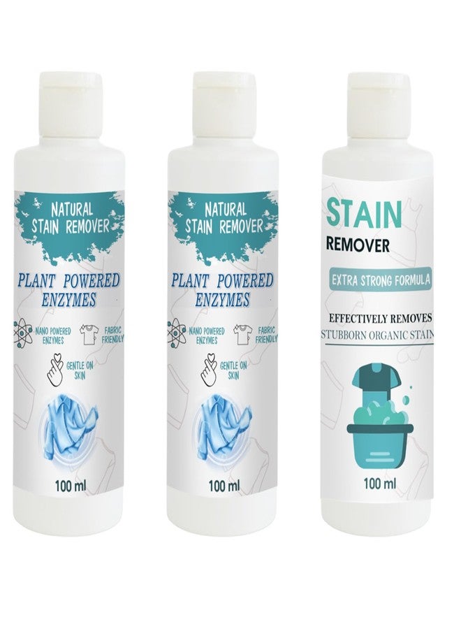 TOOVUS Stain Remover Combo Pack of Shirt (Pack of 2) and Doll Stain Remover | Multi-Surface Cleaning Solution for Clothes, Fabrics, Upholstery (100 g Each) - Image 1